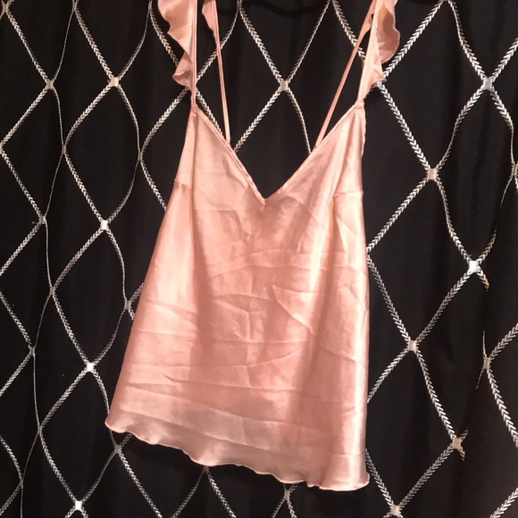 Victoria’s Secret Pale Pink Satin Cami Top - Picture 1 of 7